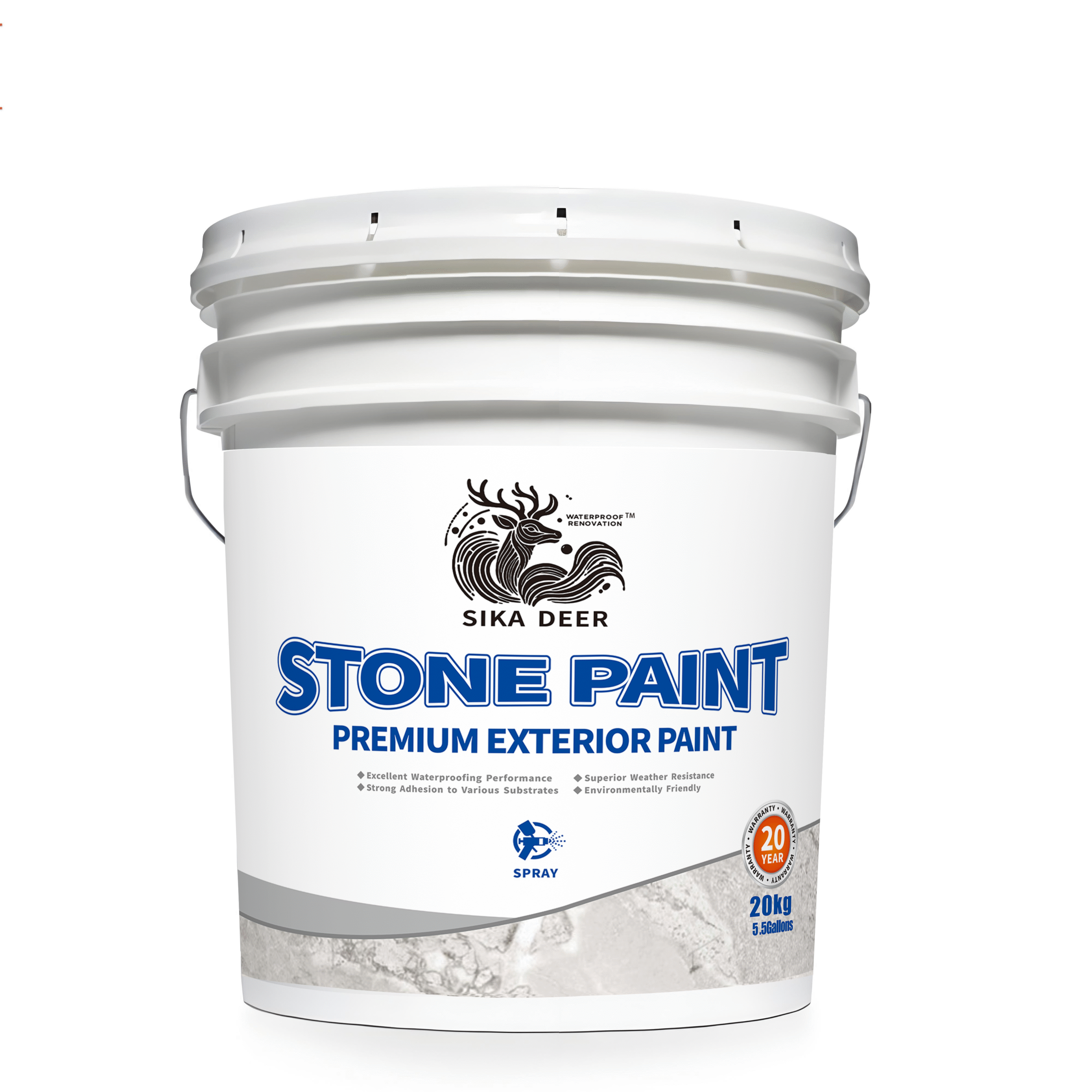 Stone Paint | Natural Granite-Like Wall Coating