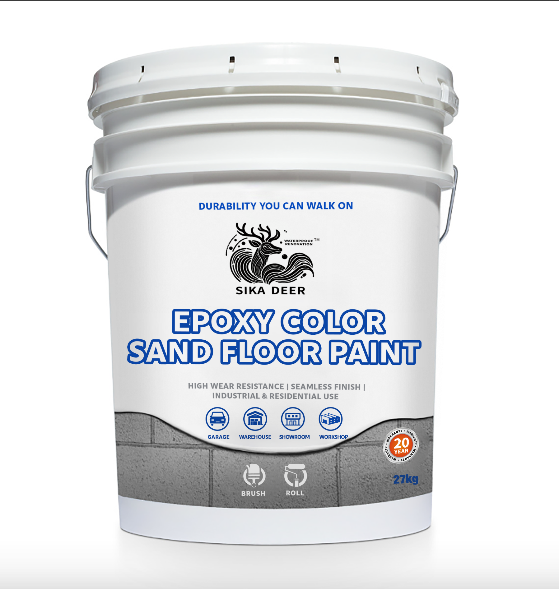 Is Epoxy Color Sand Floor Paint Right for You? Here’s What to Know 